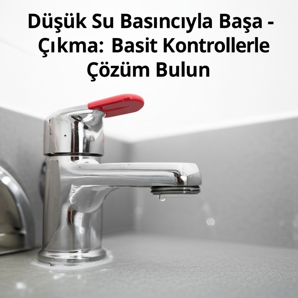 Düşük Su Basıncıyla Başa Çıkma: Basit Kontrollerle Çözüm Bulun