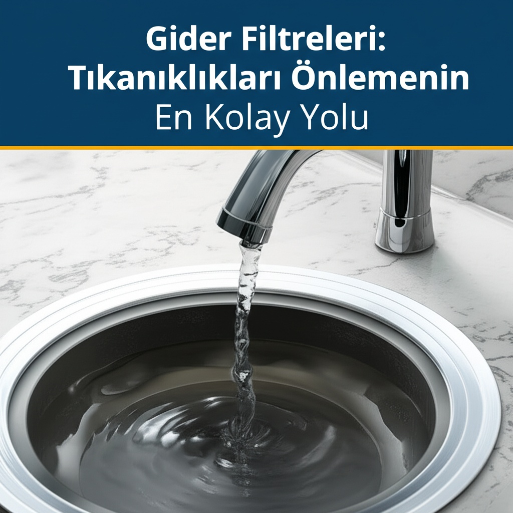 Gider Filtreleri: Tıkanıklıkları Önlemenin En Kolay Yolu