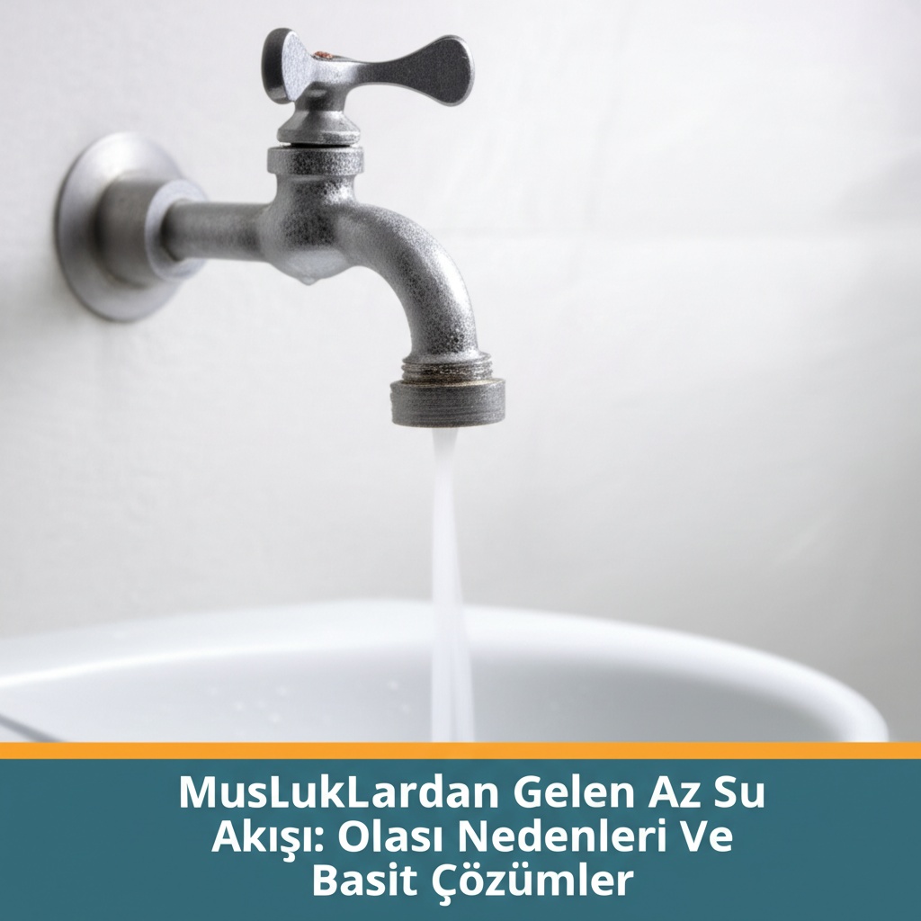 Musluklardan Gelen Az Su Akışı: Olası Nedenleri ve Basit Çözümler