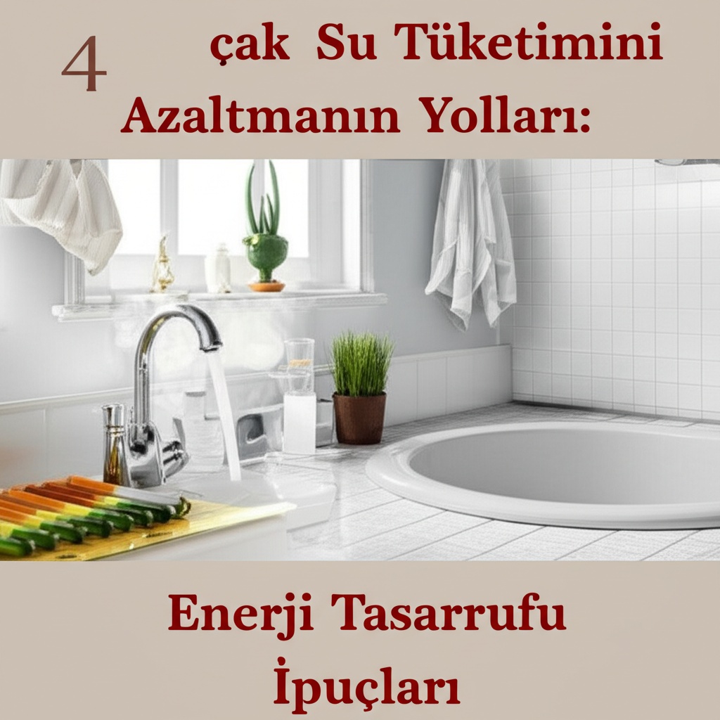 Sıcak Su Tüketimini Azaltmanın Yolları: Enerji Tasarrufu İpuçları