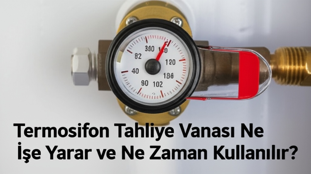 Termosifon Tahliye Vanası Ne İşe Yarar ve Ne Zaman Kullanılır?