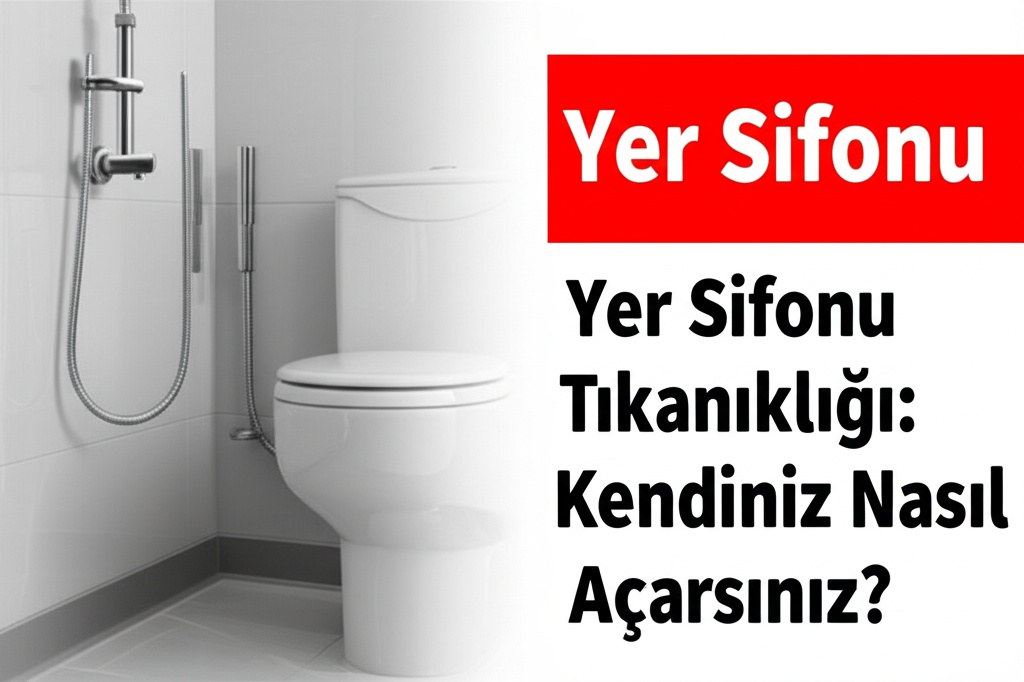Yer Sifonu Tıkanıklığı: Kendiniz Nasıl Açarsınız?